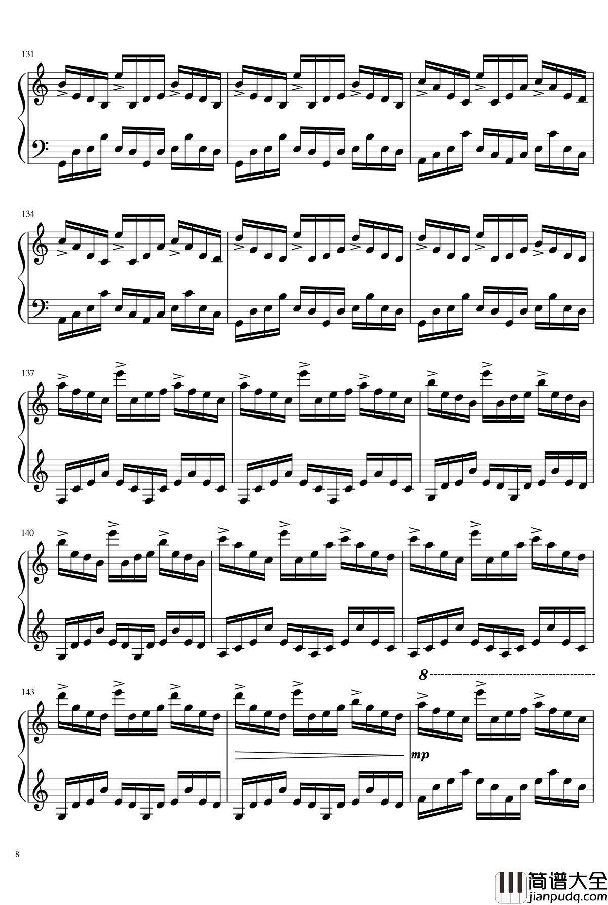 Interstellar钢琴谱_Hans_Zimmer