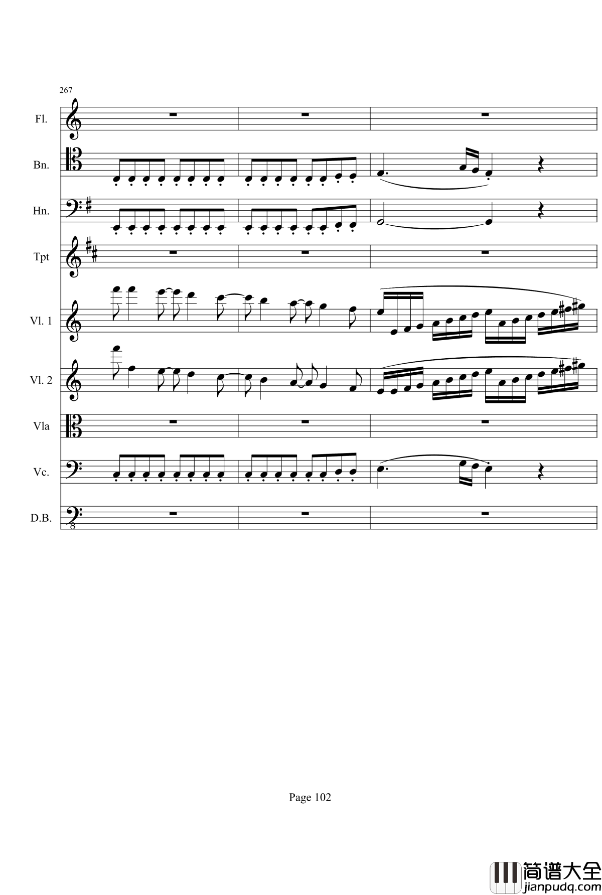 奏鸣曲之交响钢琴谱_第21_Ⅰ_贝多芬_beethoven