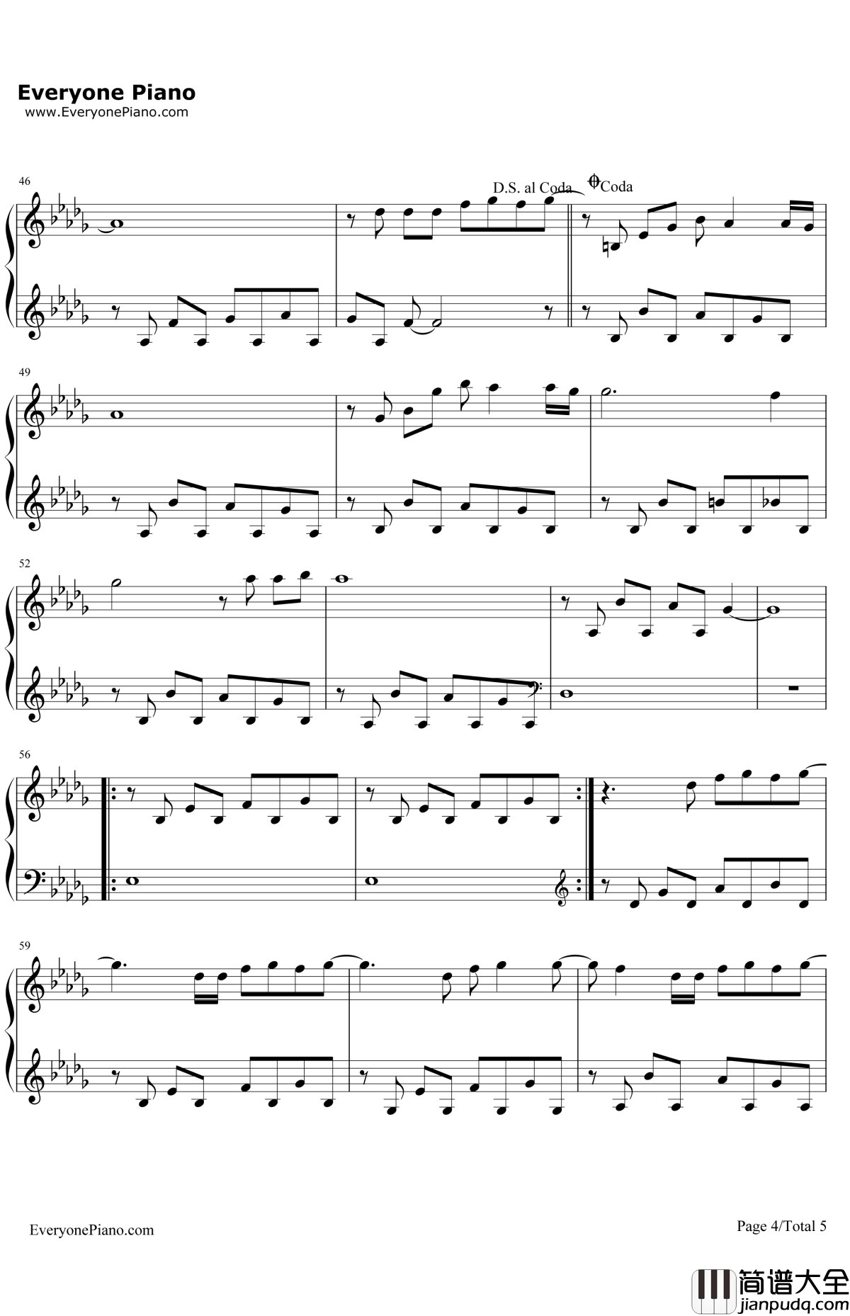 Untitled钢琴谱_SimplePlan_Untitled(HowCouldThisHappentoMe)