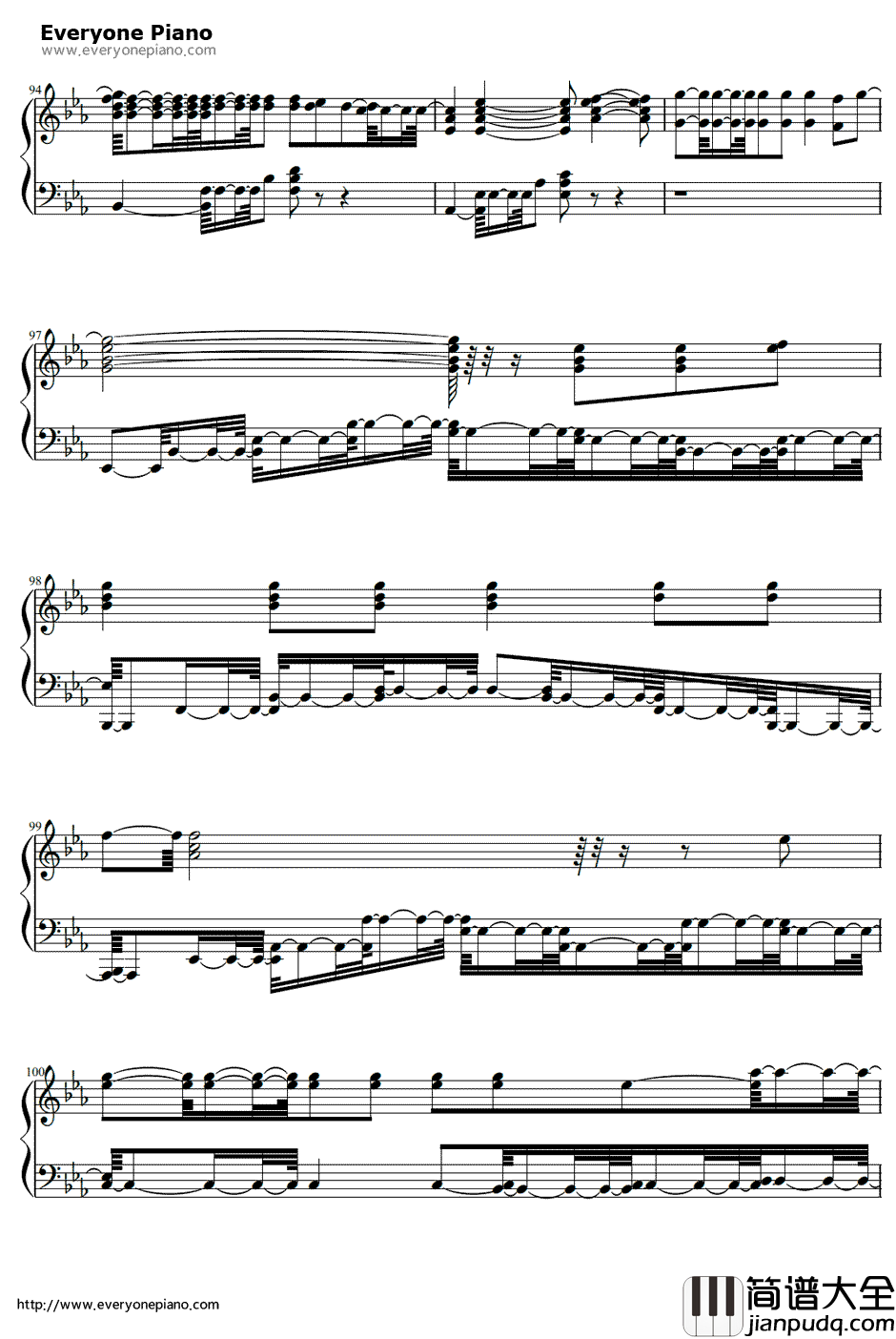 Mirrors钢琴谱_贾斯汀·汀布莱克JustinTimberlake_天王贾斯汀2013最新单曲