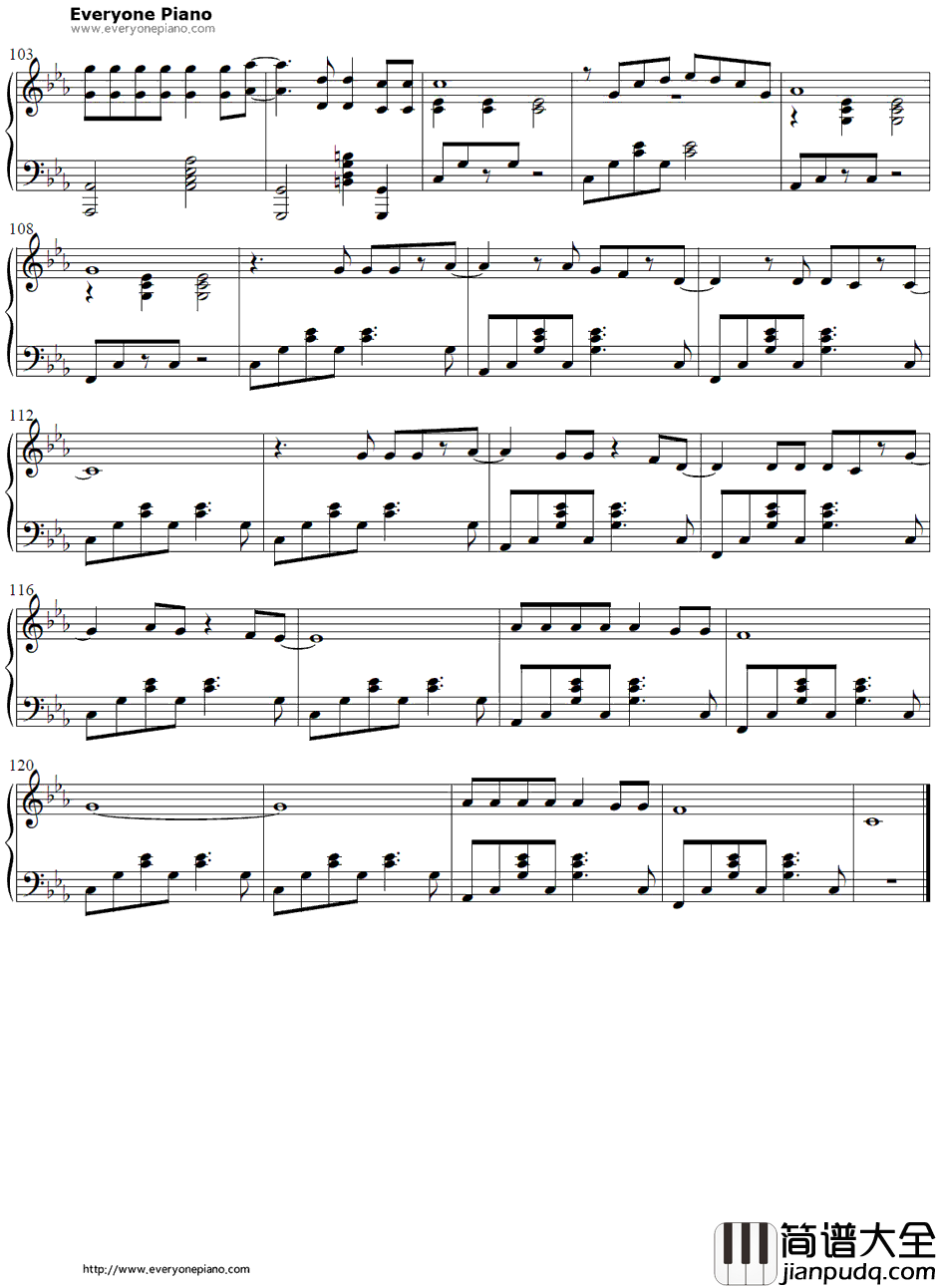 Battle_Cry钢琴谱_ImagineDragons_变形金刚4:绝迹重生主题曲