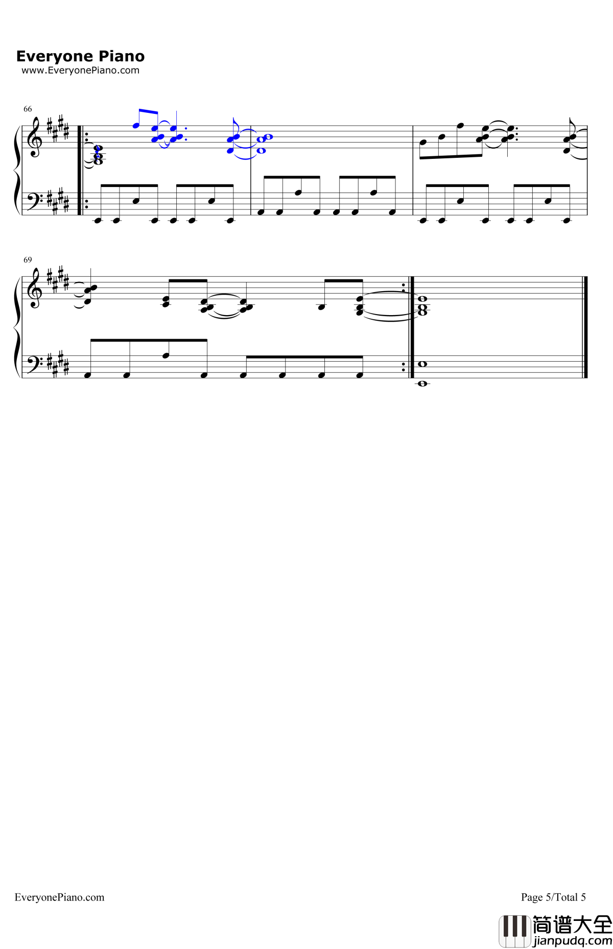 FallingOverMe钢琴谱_DemiLovato