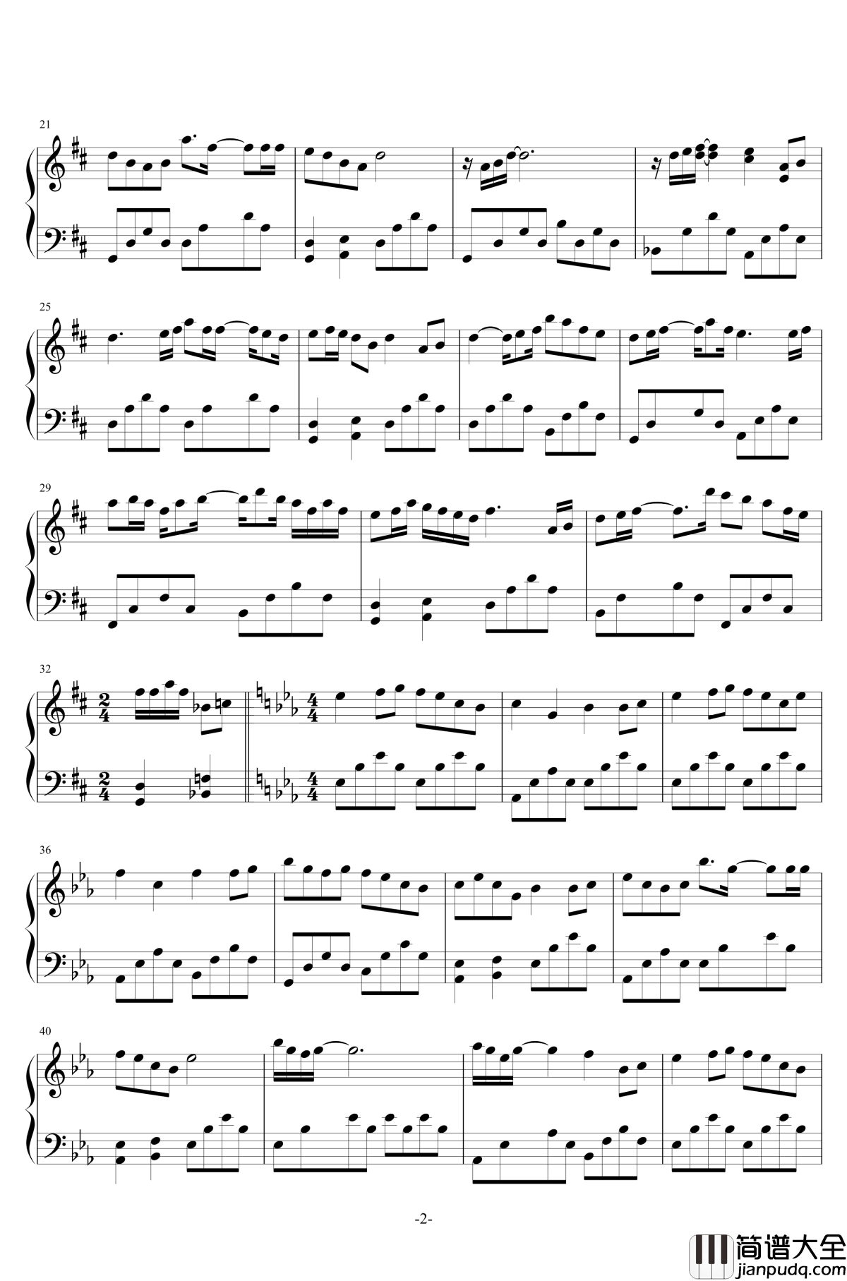 极乐歌钢琴谱_1.0完美版_柯佩磊