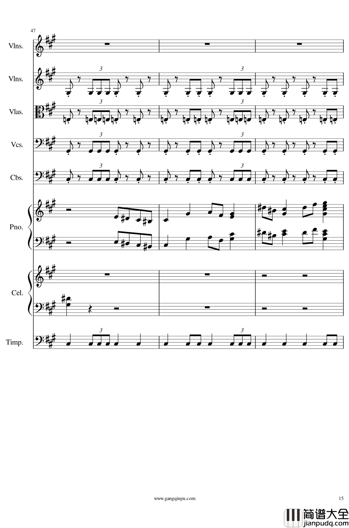光高校庆序曲Op.44钢琴谱_一个球