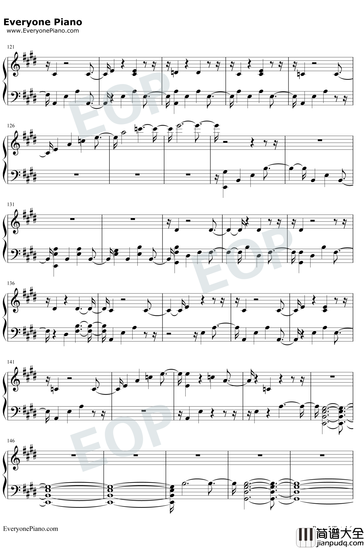 Midnight_Train钢琴谱_Sam_Smith