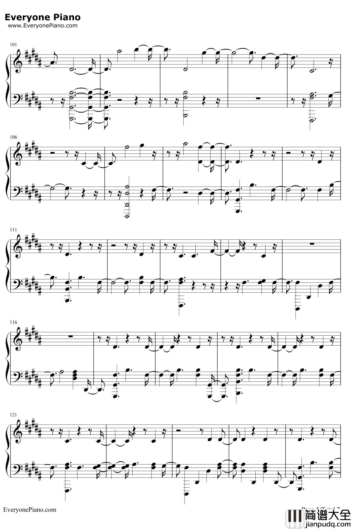The_Champion钢琴谱_Carrie_Underwood_/_Ludacris