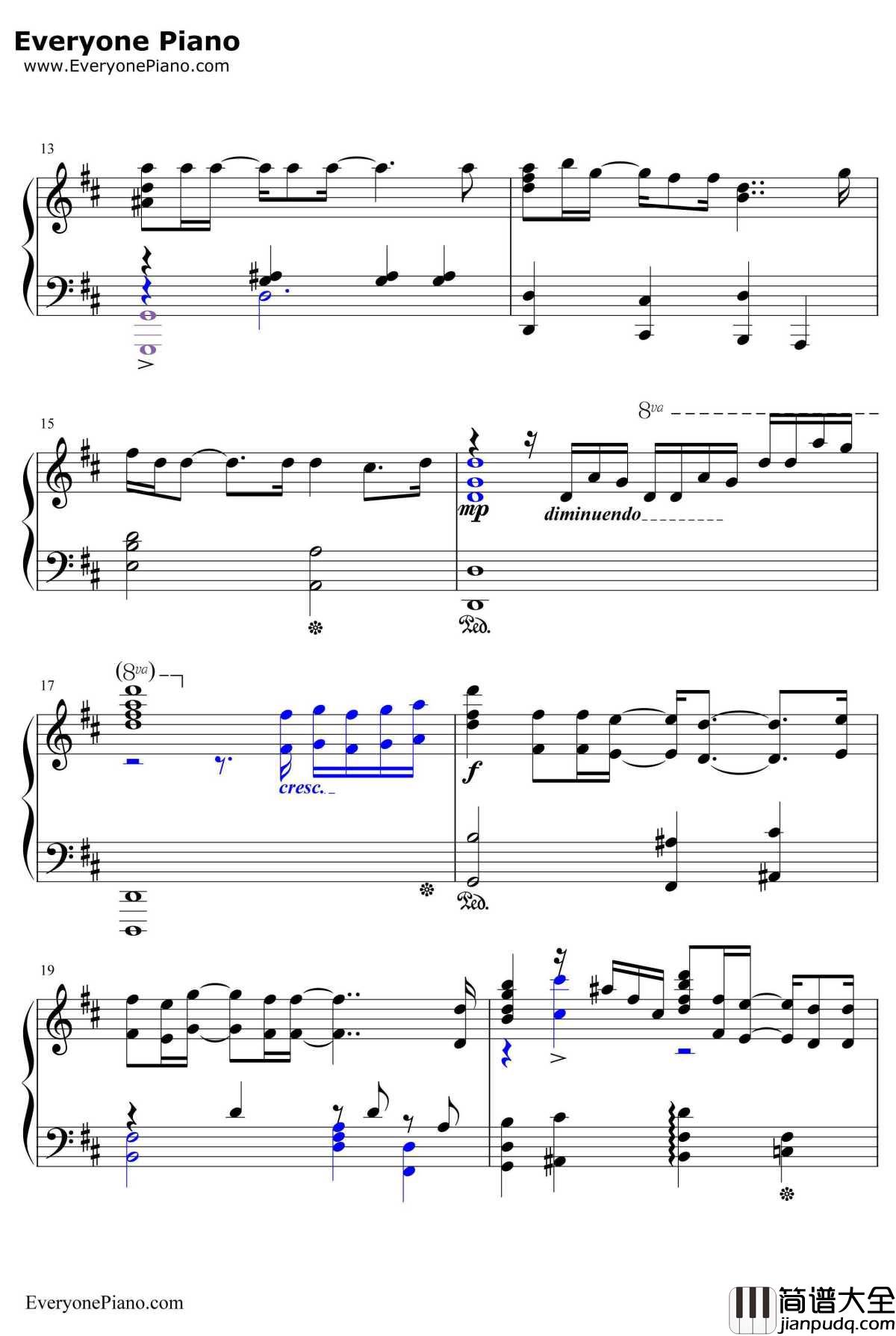 Departures~あなたにおくるアイの歌~钢琴谱_EGOIST_罪恶王冠ED1