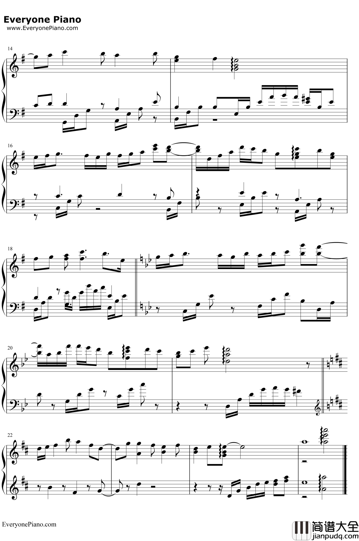 M07钢琴谱_梶浦由記_空之境界原声音乐