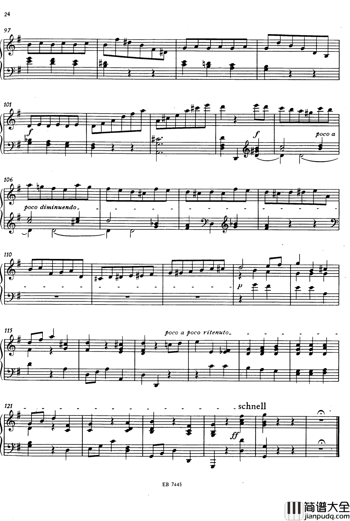 g小调钢琴奏鸣曲钢琴谱_舒曼_克拉拉