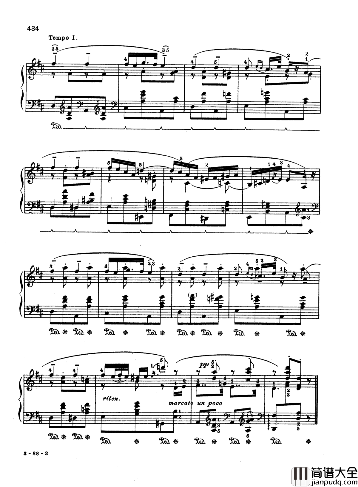 小夜曲_Op.15__No.1钢琴谱_莫什科夫斯基_Moszkowski