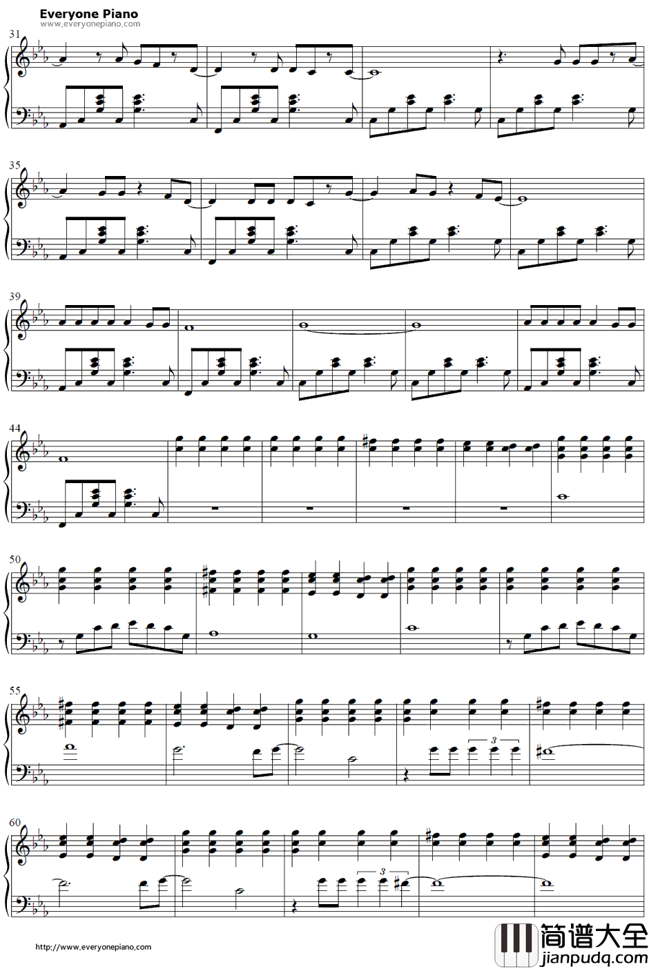 Battle_Cry钢琴谱_ImagineDragons_变形金刚4:绝迹重生主题曲