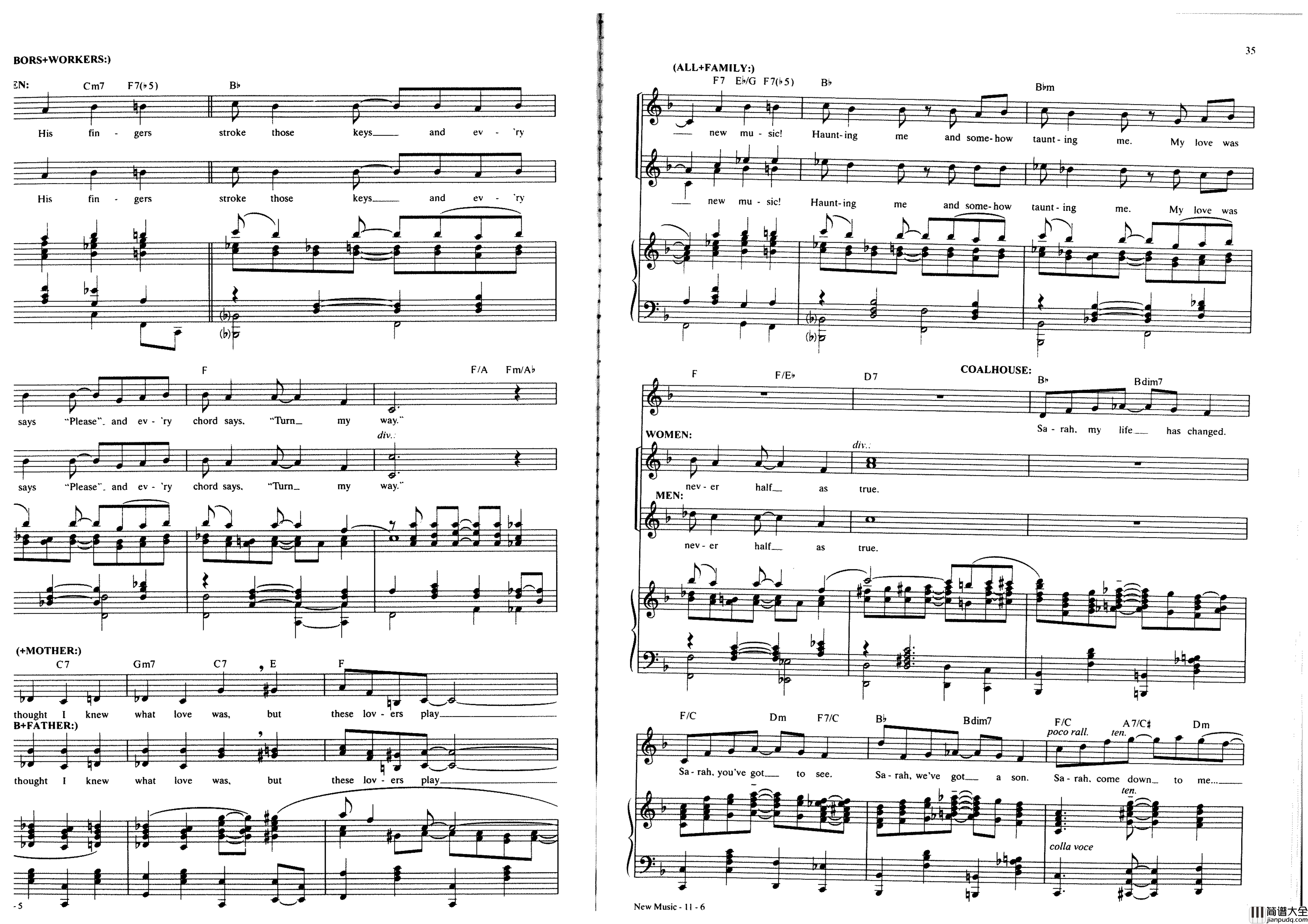 Ragtime全集钢琴谱_Stephen_Flaherty