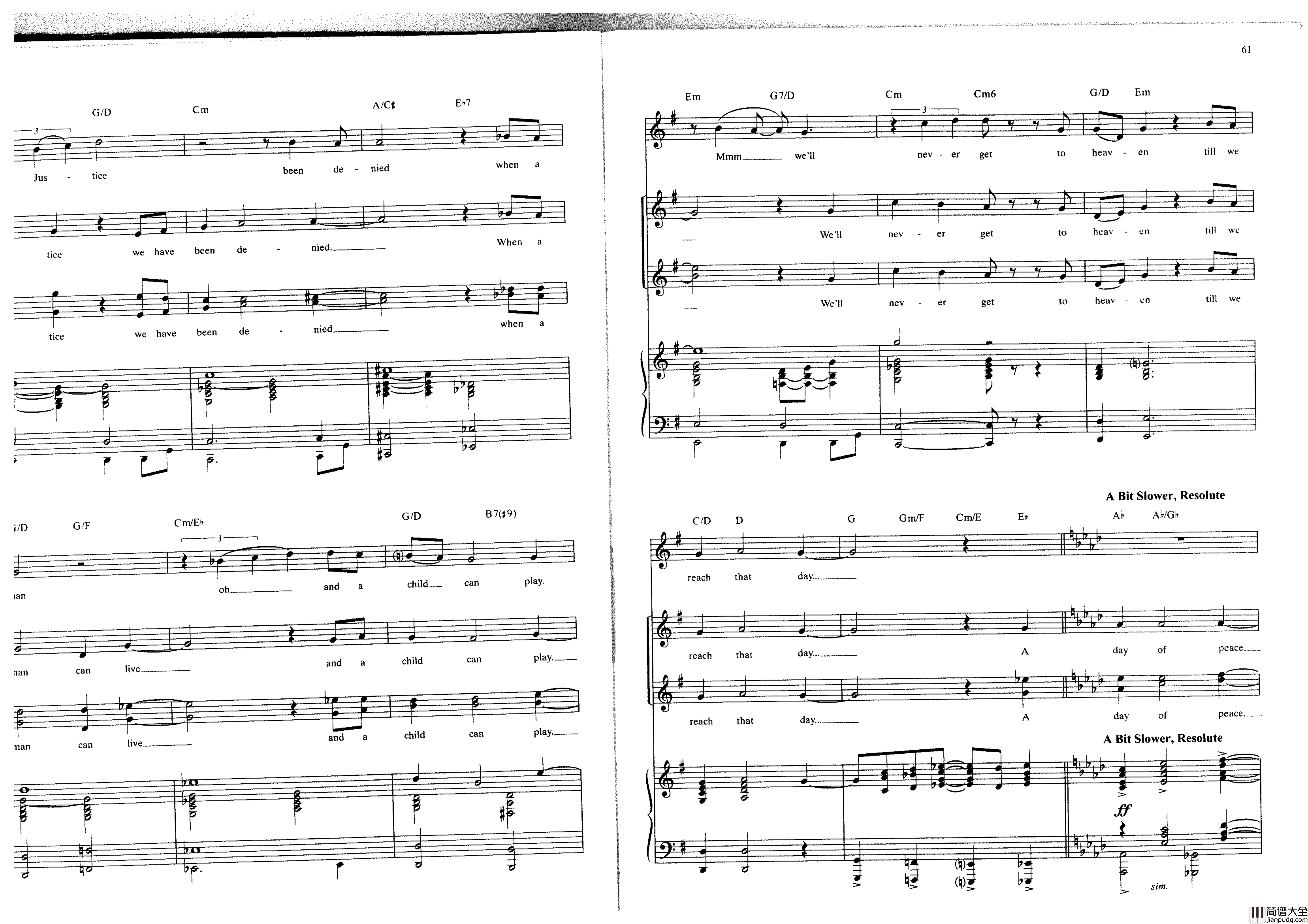 Ragtime全集钢琴谱_Stephen_Flaherty