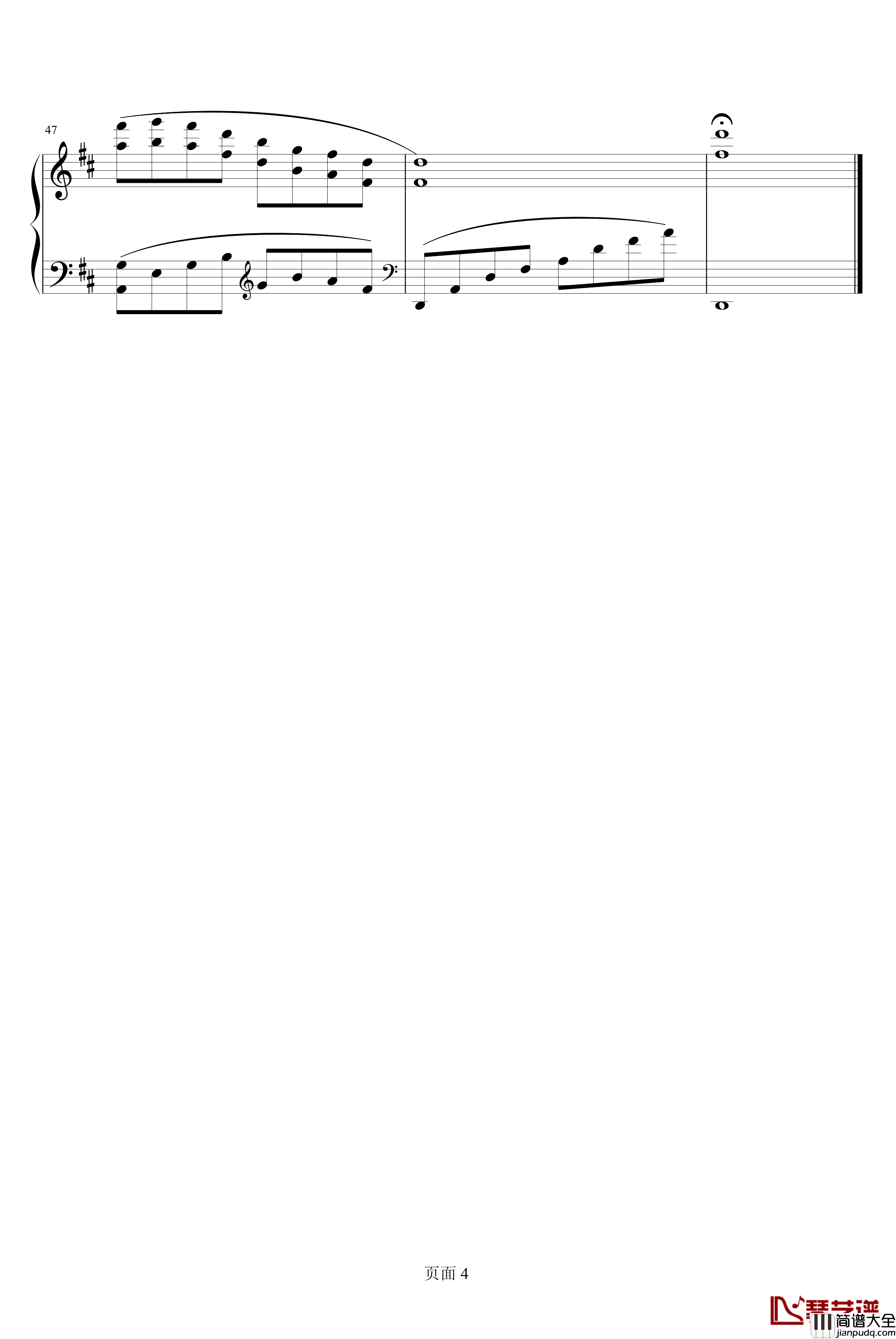 如你所愿钢琴谱_As_You_Wish_Yiruma