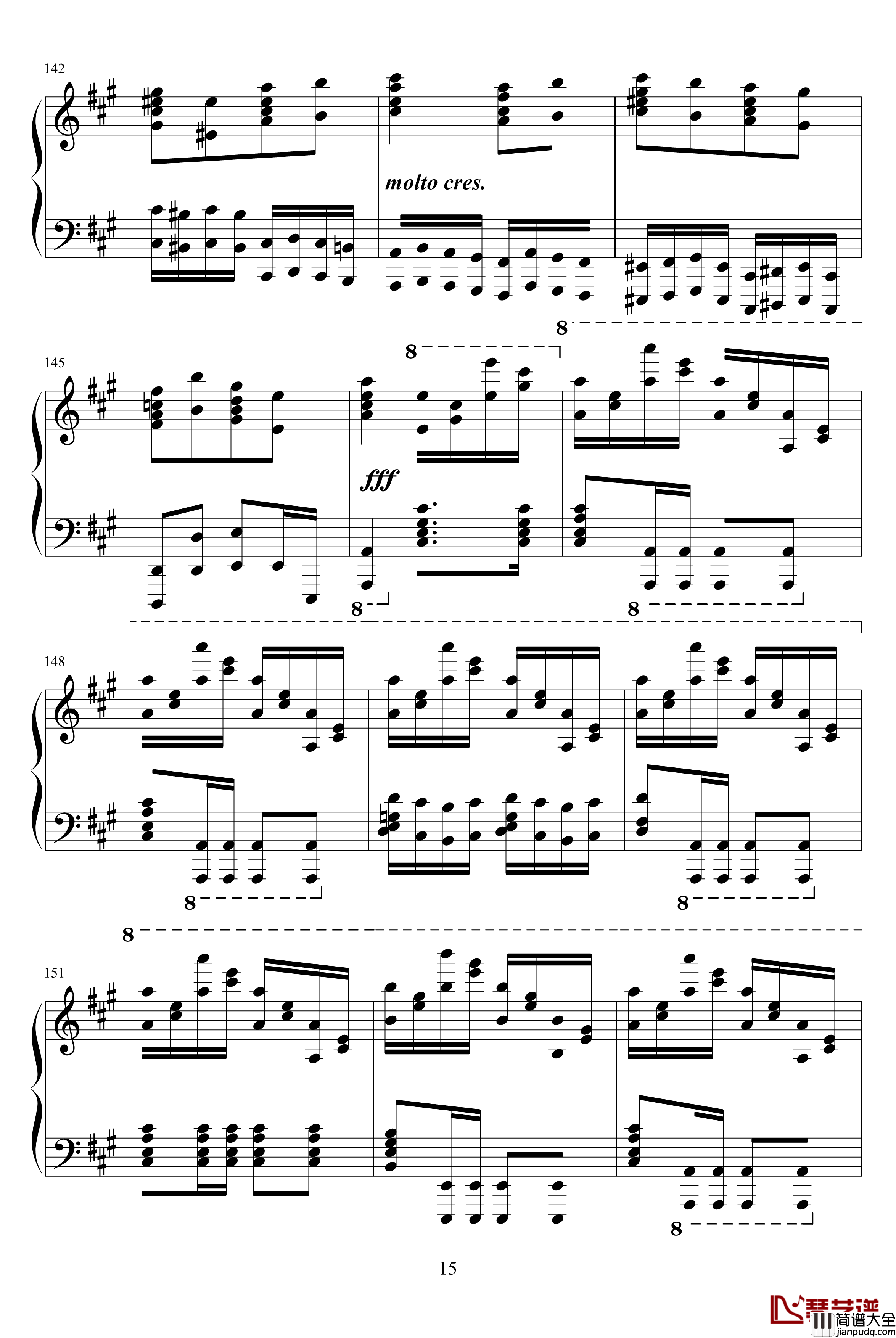 土耳其进行曲钢琴谱_莫扎特_瓦洛多斯改编莫扎特