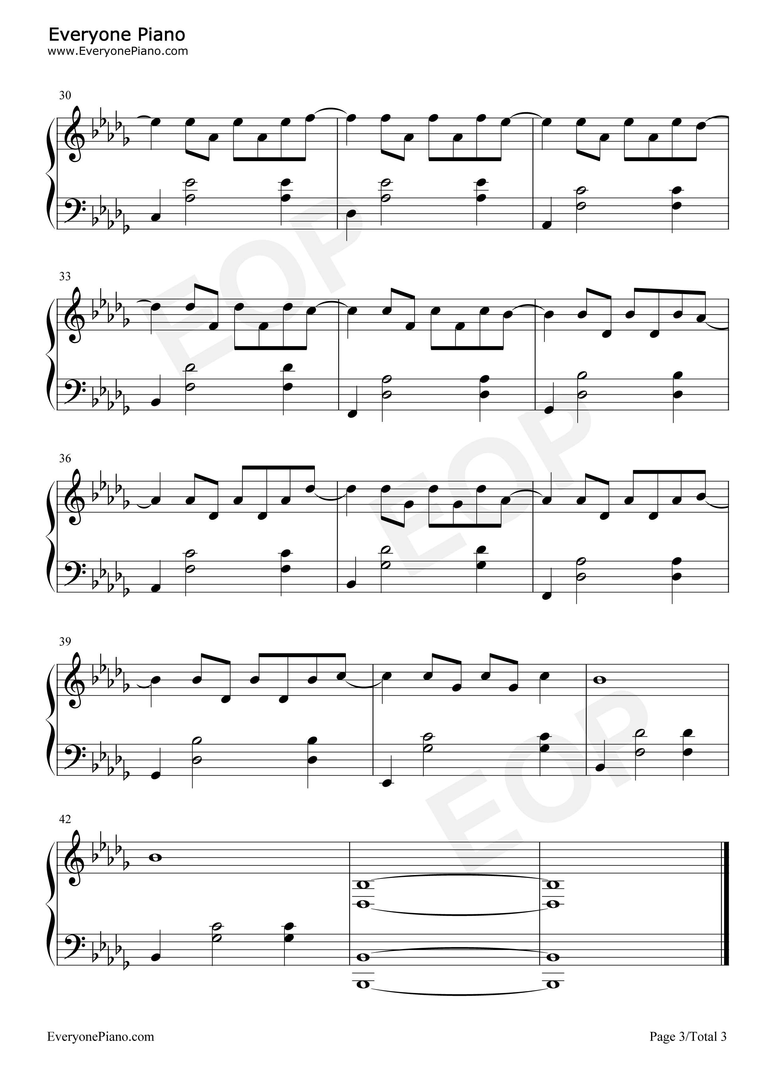 Written_On_The_Sky钢琴谱_Max_Richter