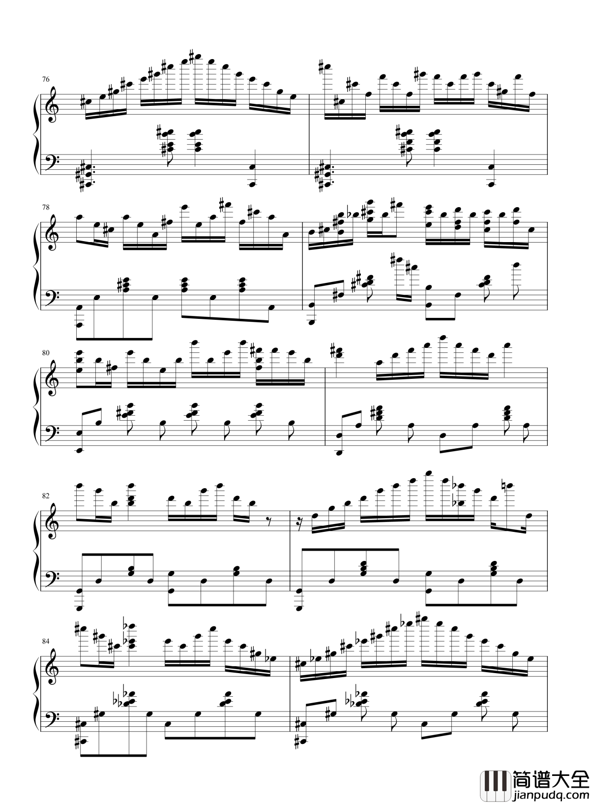 劲乐团V3钢琴谱_原来你是这样的贝多芬悲怆鸣奏曲第三乐章