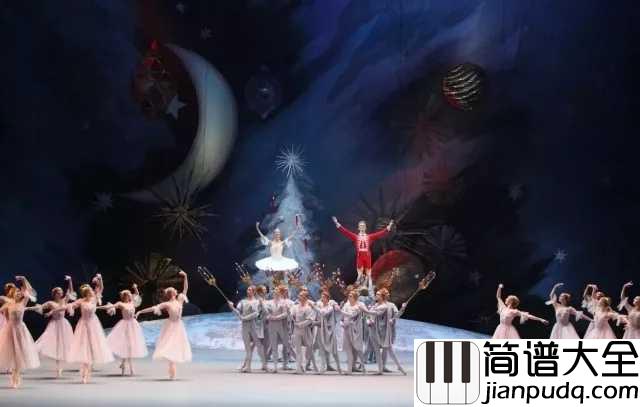 胡桃夹子:进行曲钢琴谱_厉害了百年来各国圣诞芭蕾首选都是它