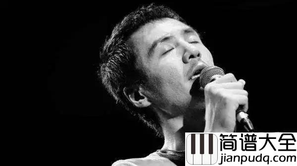 那些花儿钢琴谱_朴树_好在曾经拥有它们的春秋和冬夏