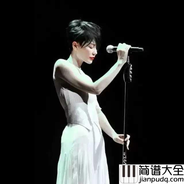 人间简谱__王菲__但愿你以后每一个梦,不会一场空。