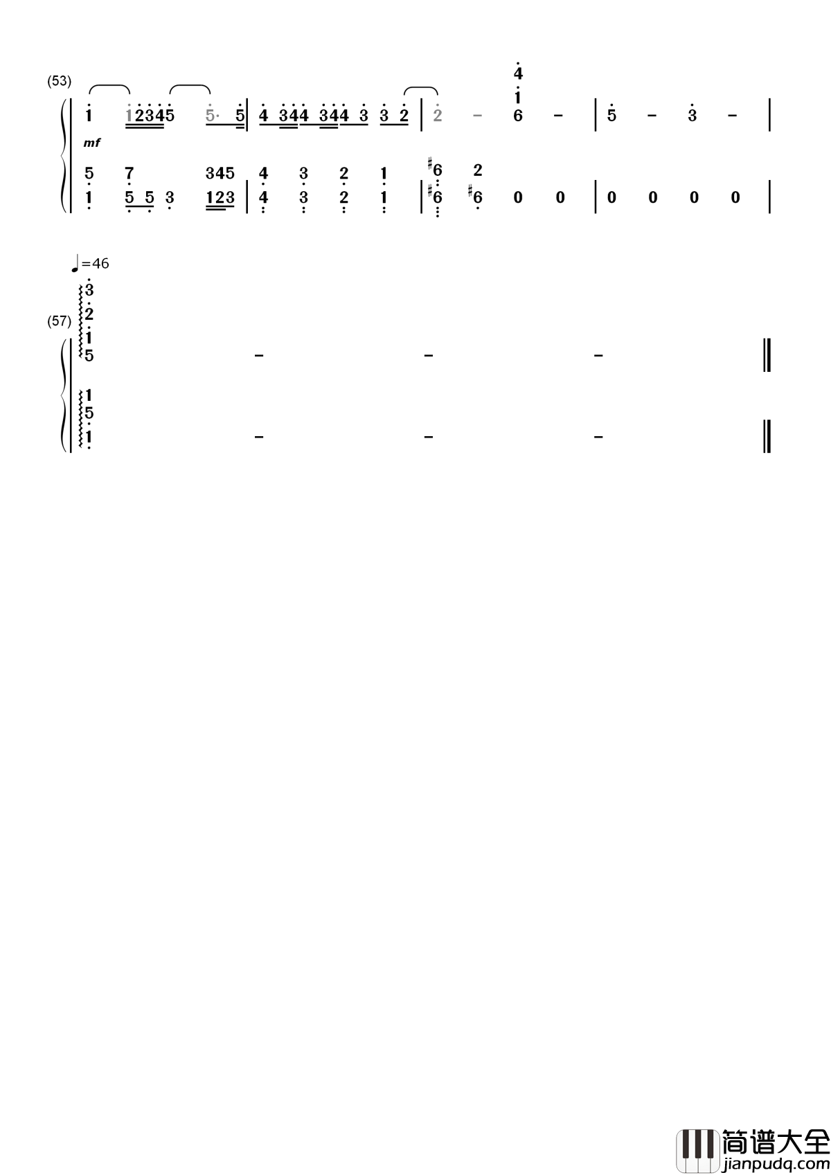 There_You'll_Be_(有你相依)简谱__Faith_Hill__珍珠港主题曲,一首爱情让位于战争的经典歌曲