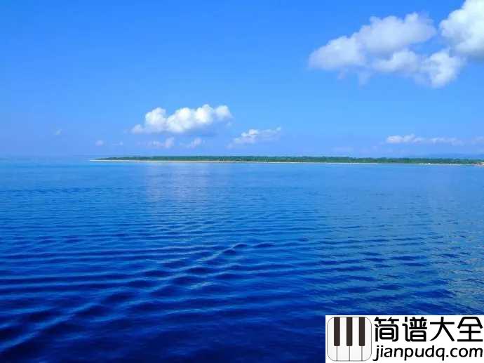 大海啊故乡简谱_质朴深情优美动听,心中的记忆随海浪涌来
