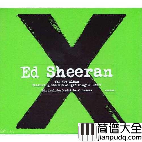 Thinking_Out_Loud简谱__Ed_Sheeran__情之所钟,虽丑不嫌