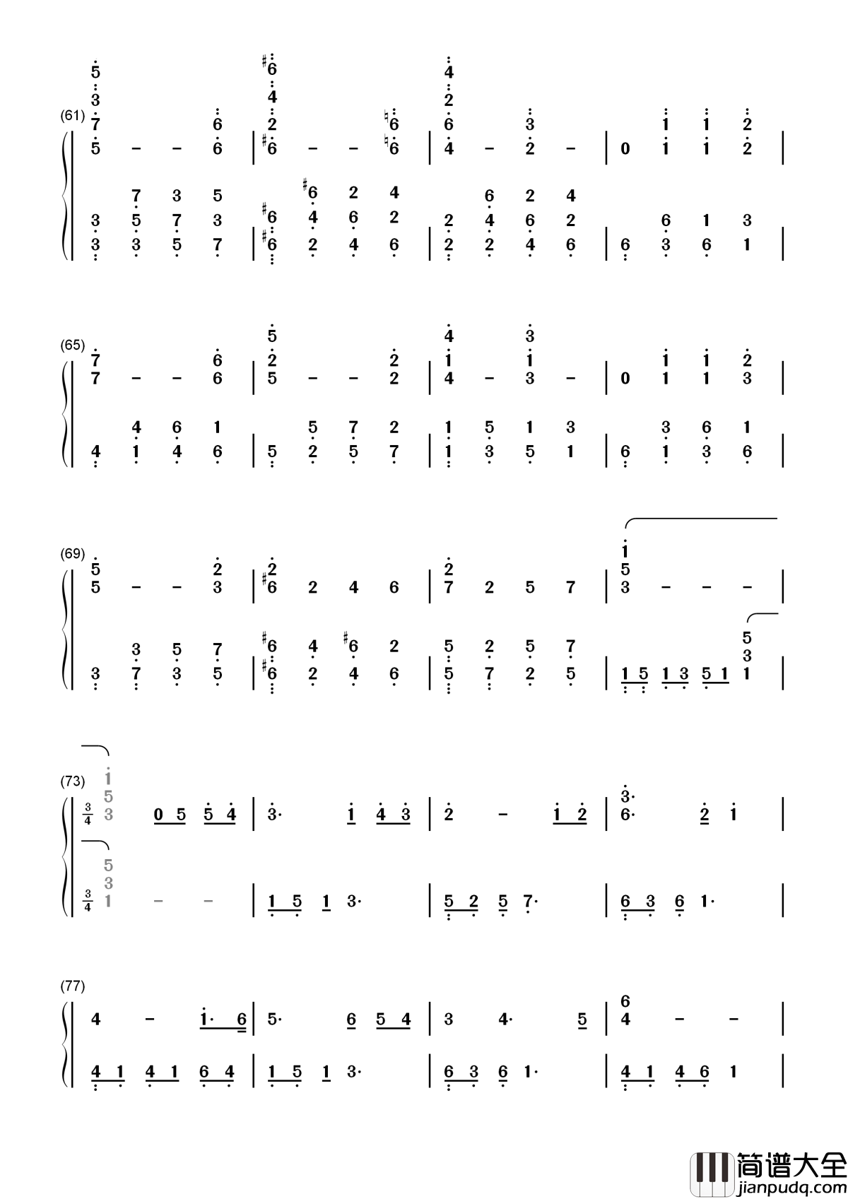 The_Ludlows简谱__燃情岁月插曲,让你一见钟情的背景音乐
