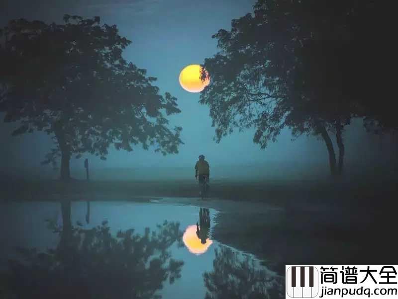 月球上的人简谱_陈奕迅_如果有再会_,恐怕已经一世纪