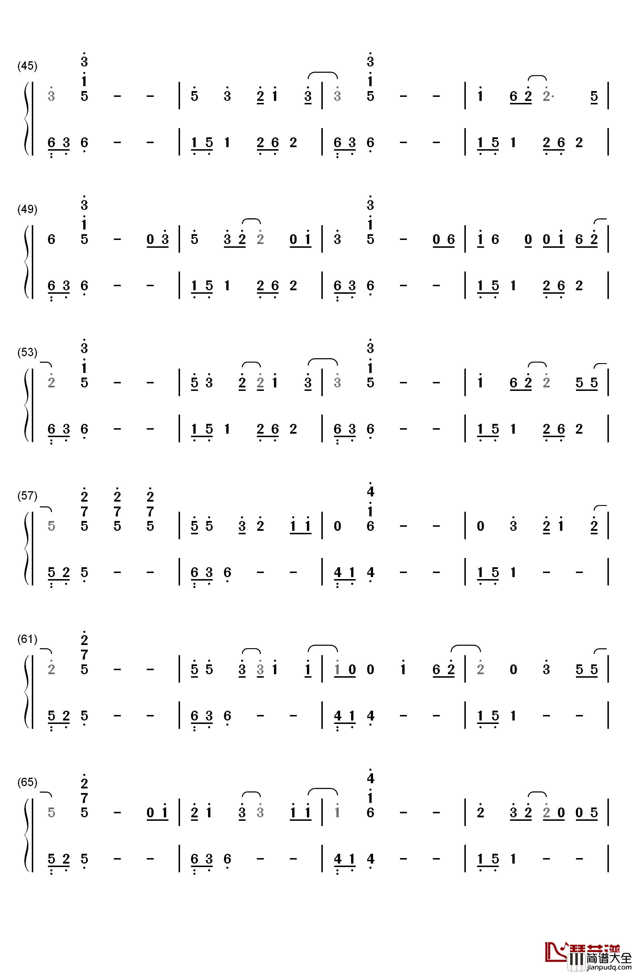 Hurt钢琴简谱_数字双手_Johnny_Cash