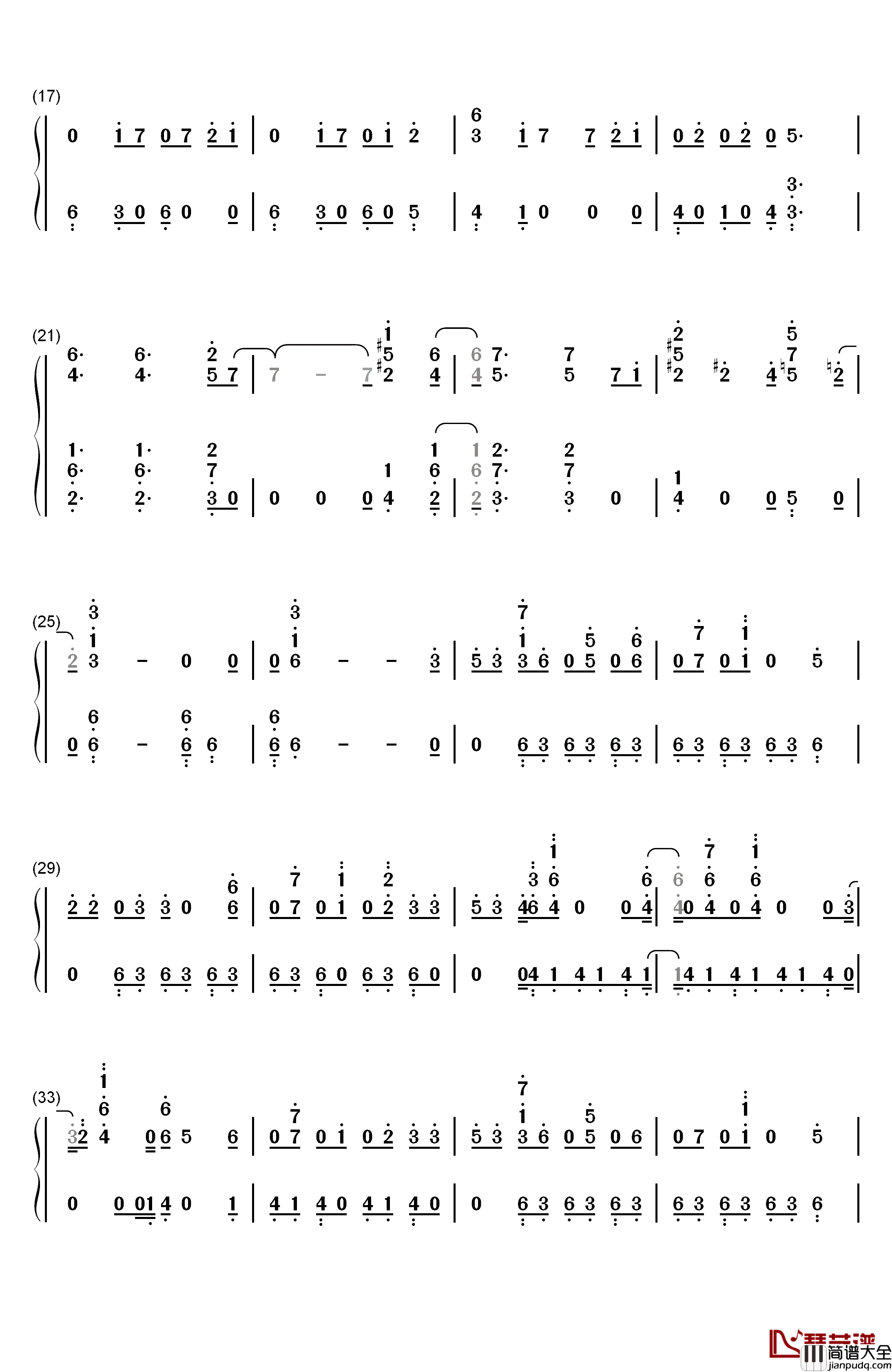 Break_In_to_Break_Out钢琴简谱_数字双手_Lyn