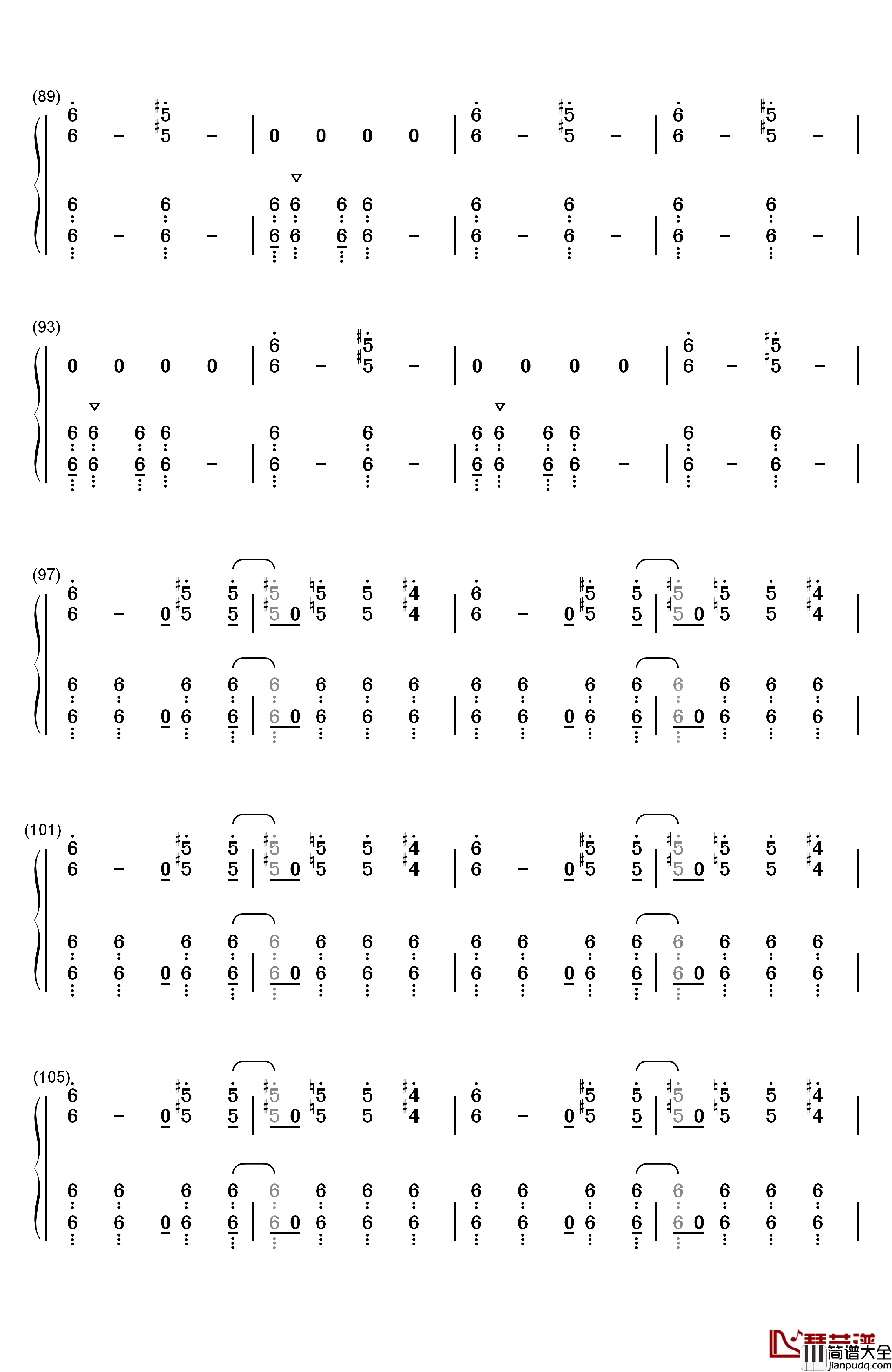 Action_Reaction钢琴简谱_数字双手_Rupert_Gregson_Williams
