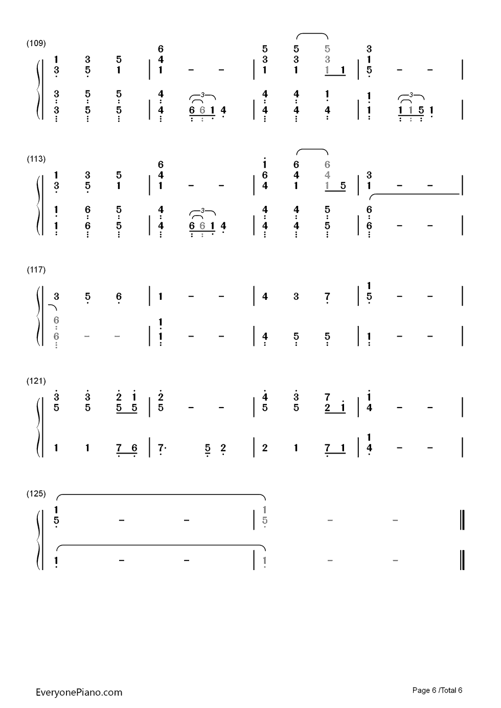 Christmas_Lights钢琴简谱_数字双手_Coldplay