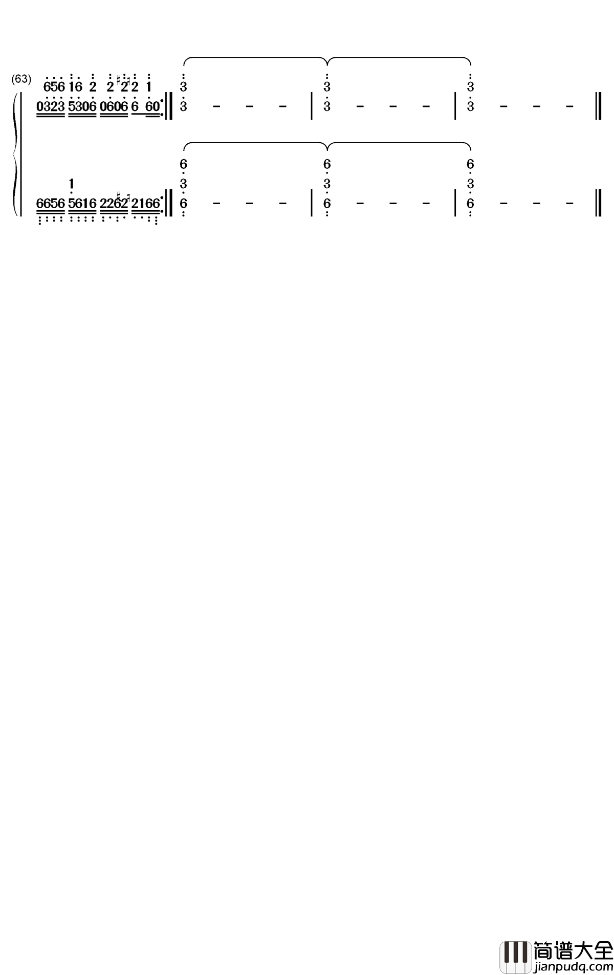 BRAVE_JEWEL钢琴简谱_数字双手_Roselia