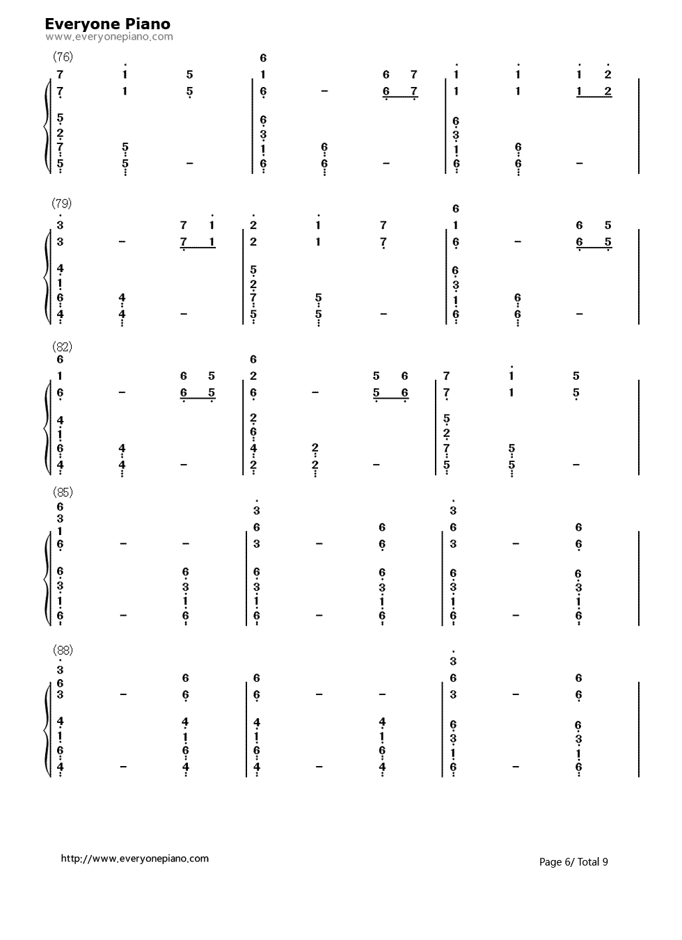 上古卷轴5:天际主题曲钢琴简谱_Jeremy_Soule演唱