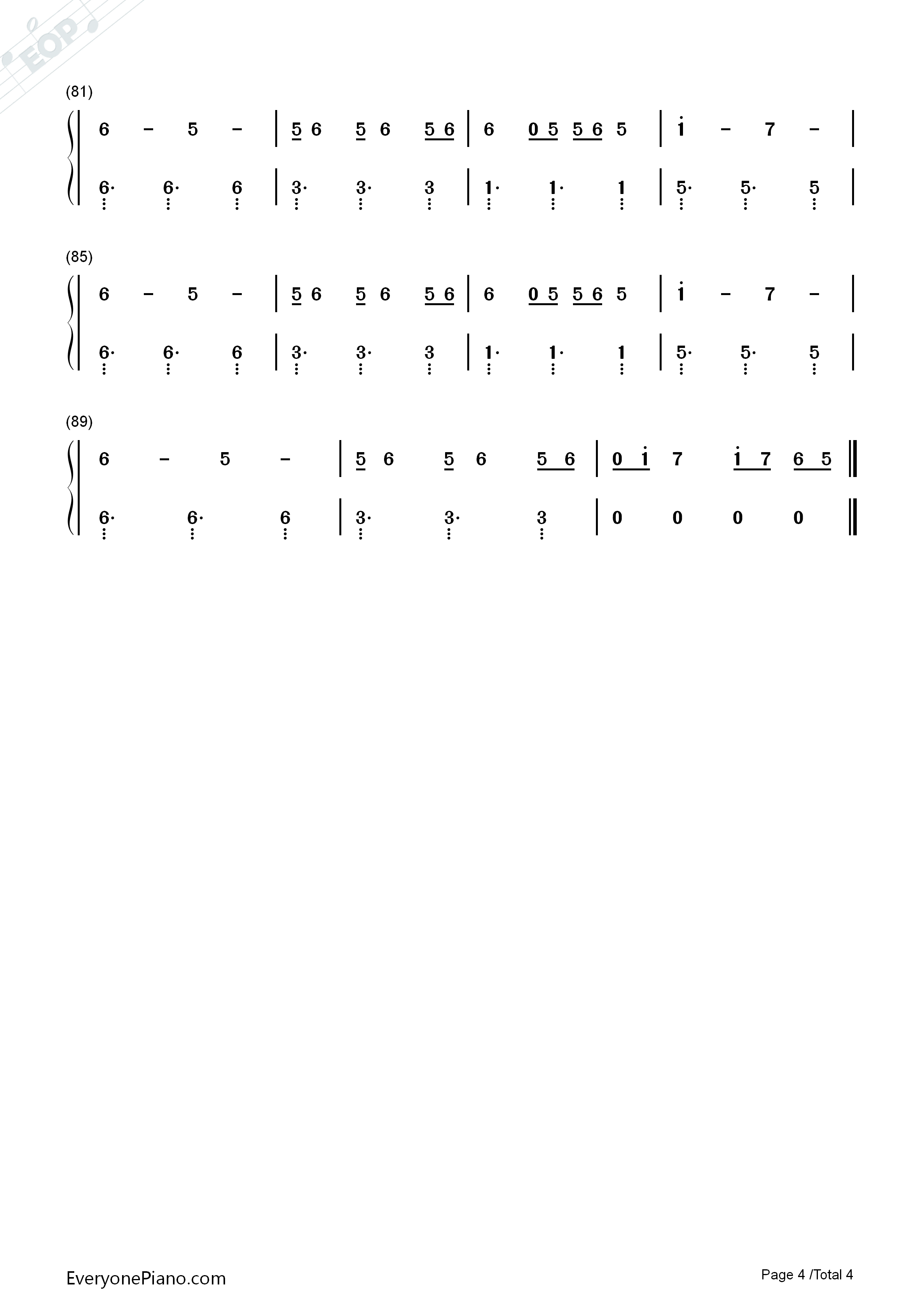 Dangerous_Night钢琴简谱_Thirty_Seconds_to_Mars演唱