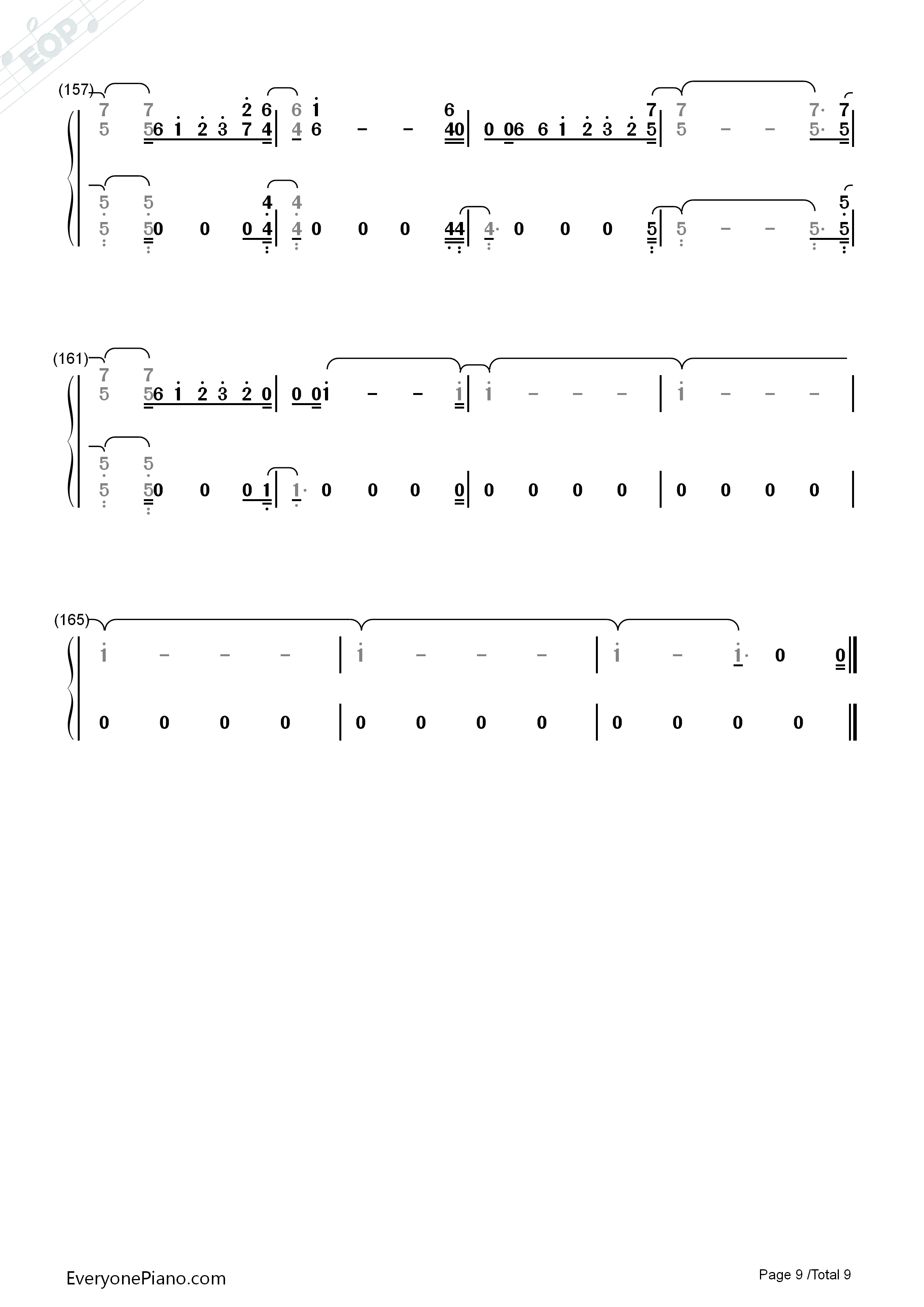 Capital_Letters钢琴简谱_Hailee_Steinfeld演唱