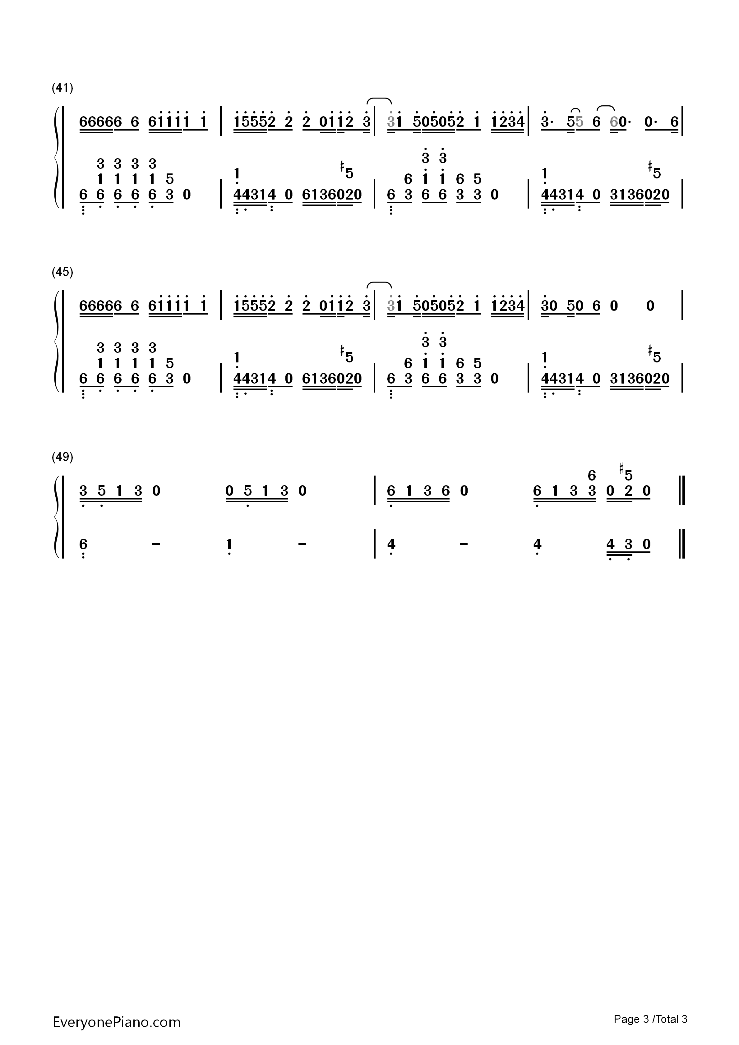 Grade_8钢琴简谱_Ed_Sheeran演唱