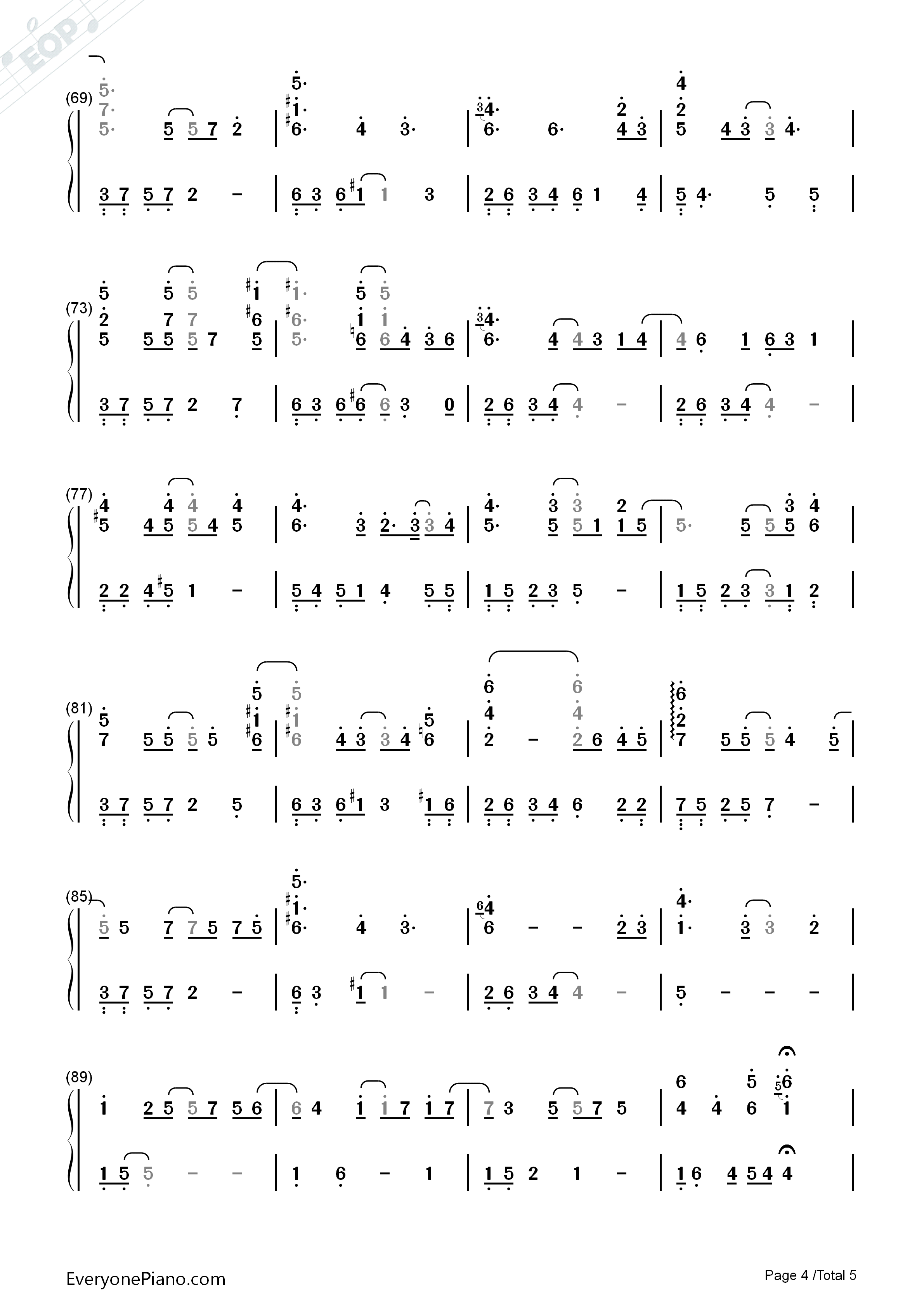 Dreams钢琴简谱_李闰珉(Yiruma)演唱