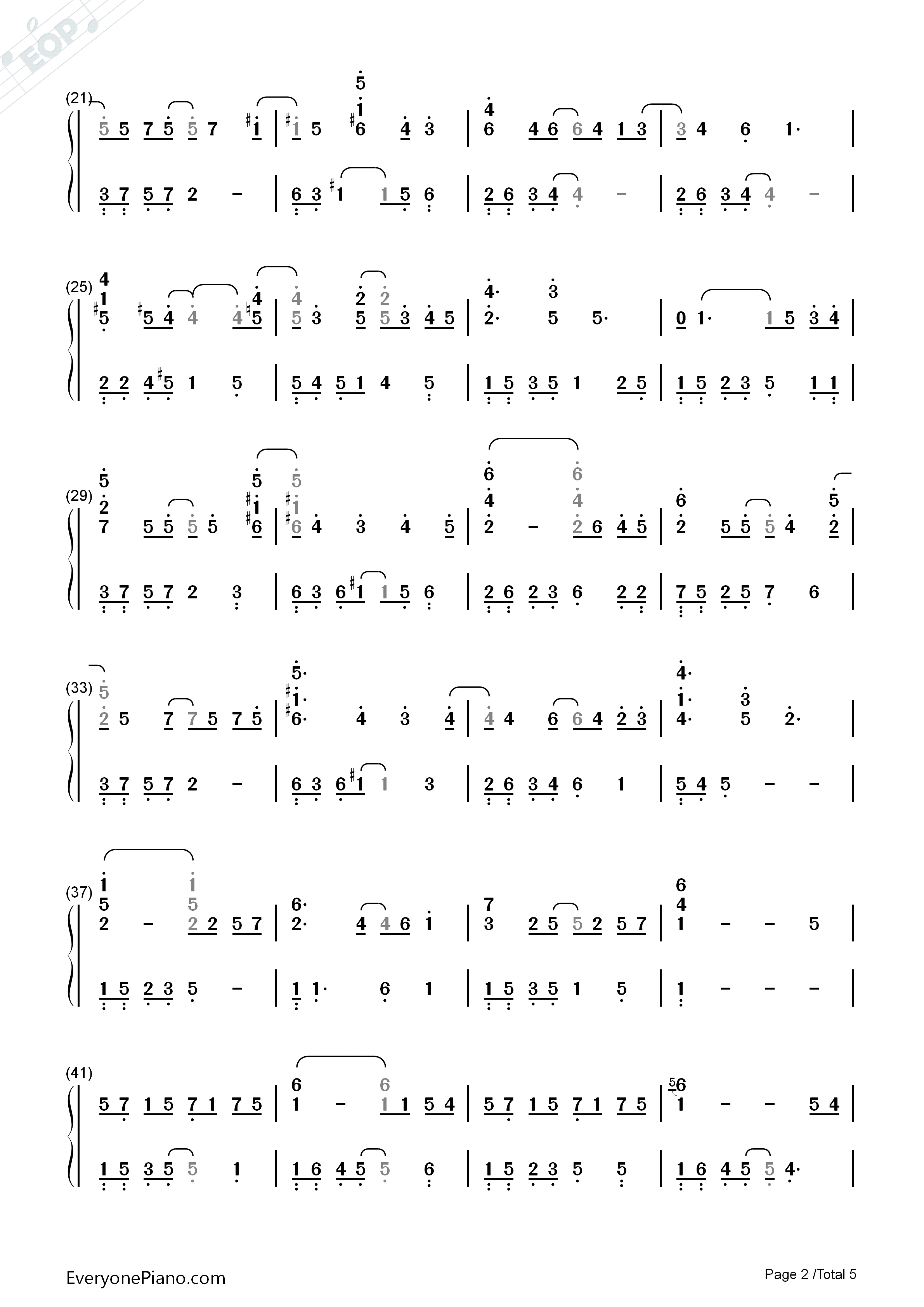 Dreams钢琴简谱_李闰珉(Yiruma)演唱