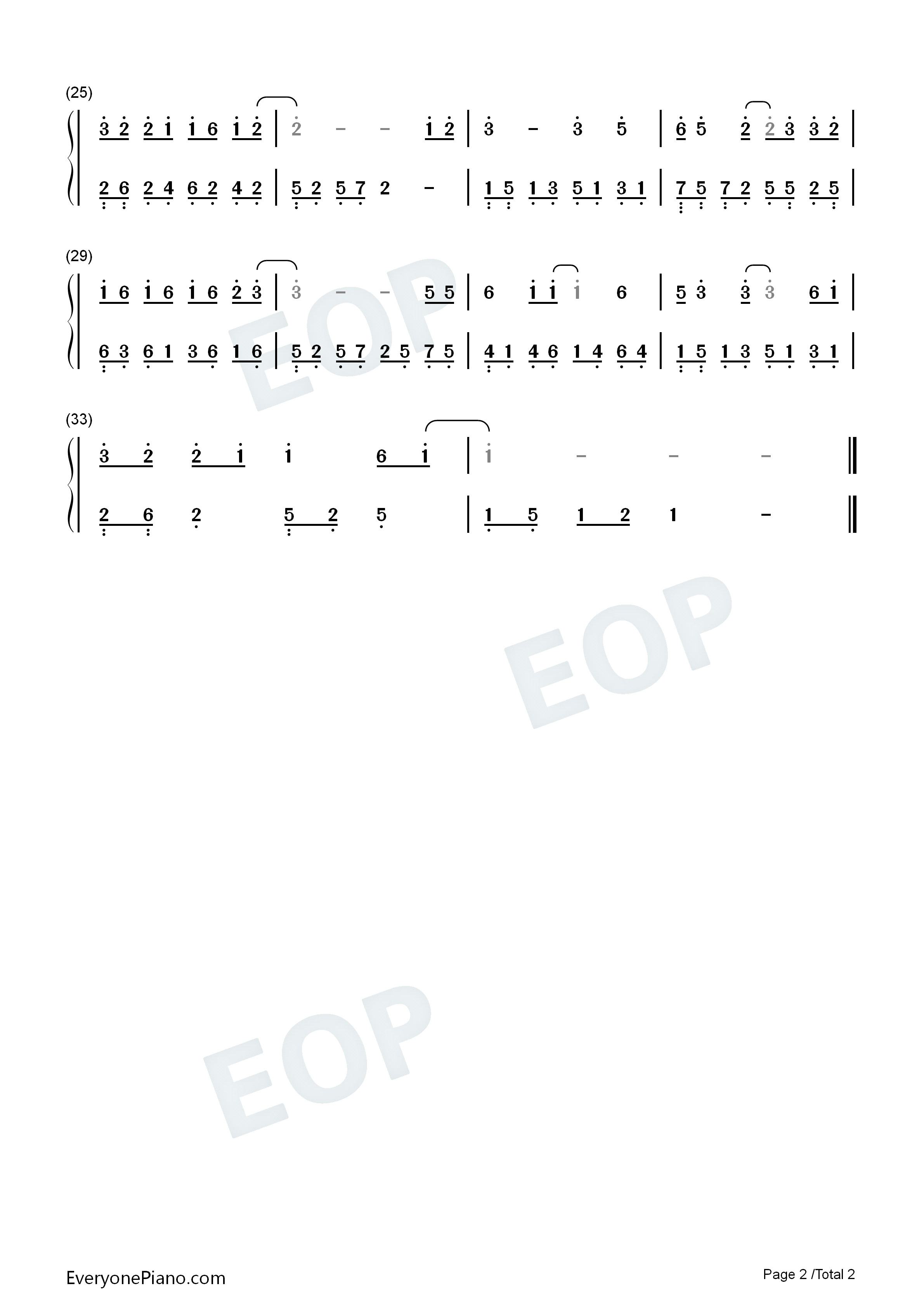 你到底有没有爱过我钢琴简谱_蓝波演唱