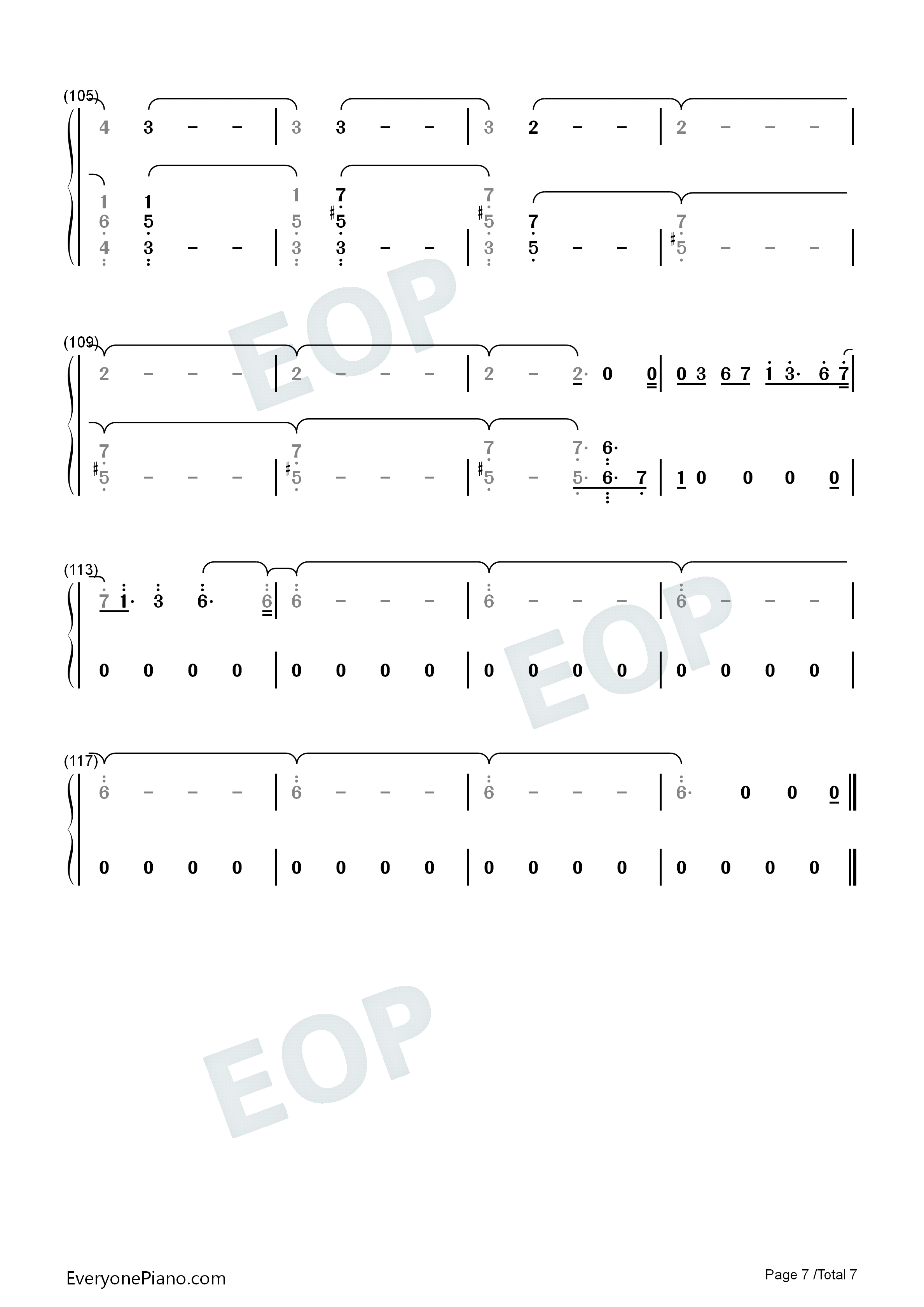 The_Thrill_of_It_All钢琴简谱_Sam_Smith演唱