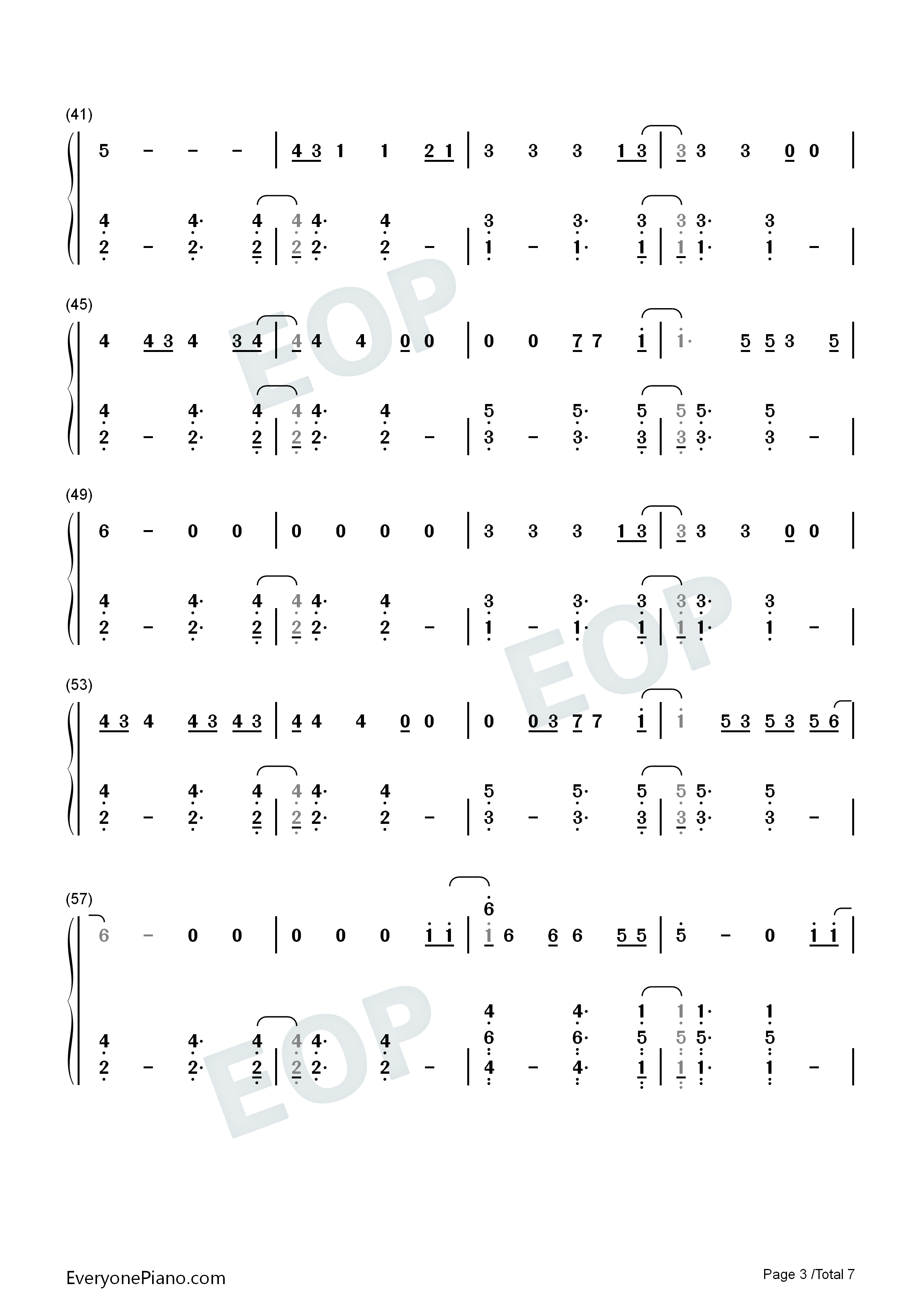 Two_Ghosts钢琴简谱_Harry_Styles演唱